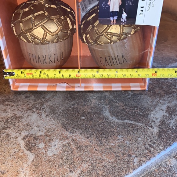 Rae Dunn Acorns- Set of 4 - Picture 3 of 7